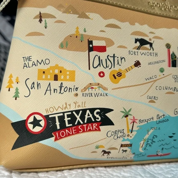 Spartina 449 Texas Crossbody Bag - Picture 4 of 9